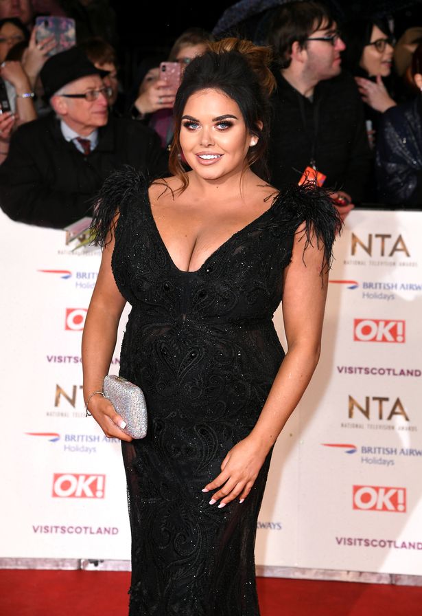 0 National Television Awards 2019 Arrivals London - Scarlett Moffatt deletes her entire Twitter amid furious spat with online boutique