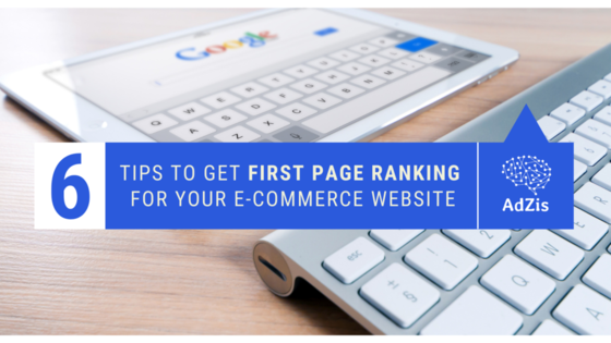 How To Get First Page Ranking